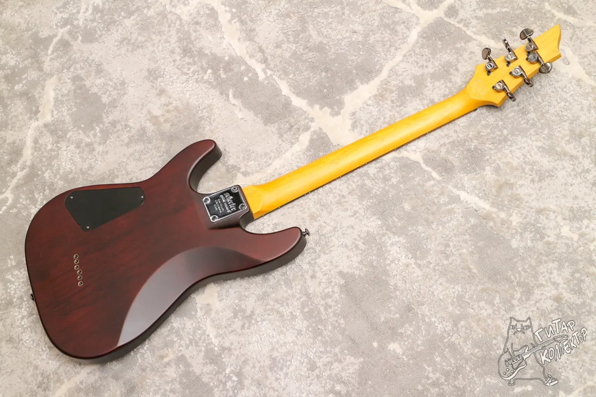 Schecter Diamond Series Omen 6 Walnut Satin