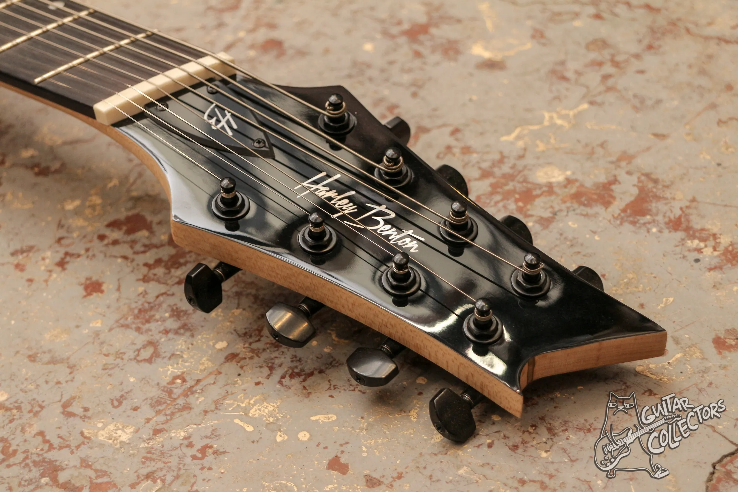 Harley Benton R-458BK Fanfret