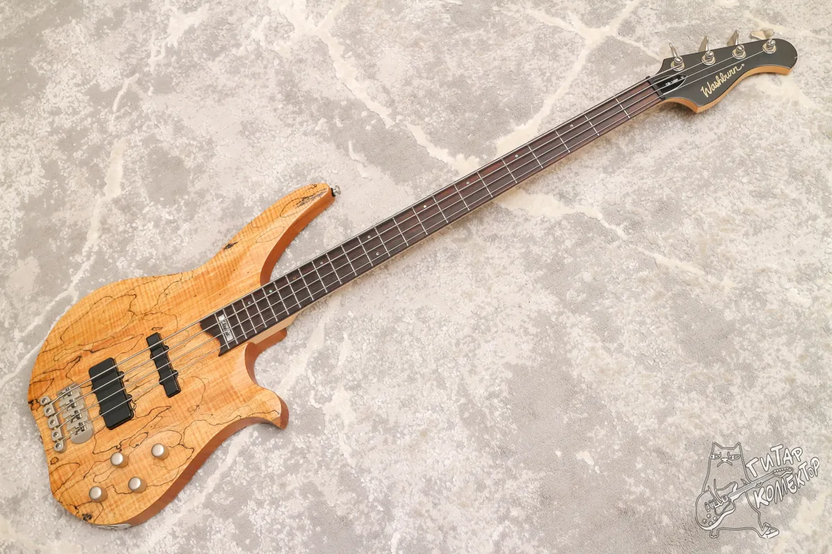 Washburn CB-14 SP Spalted Maple Bass