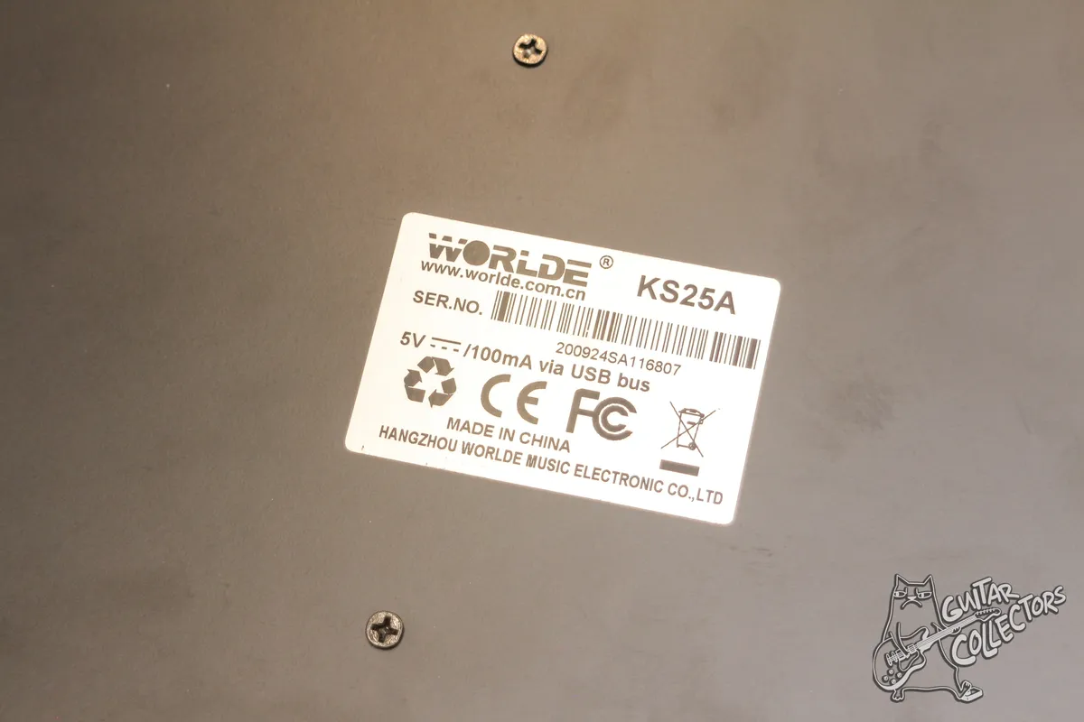 Worlde KS 25 A MIDI keyboard NEW