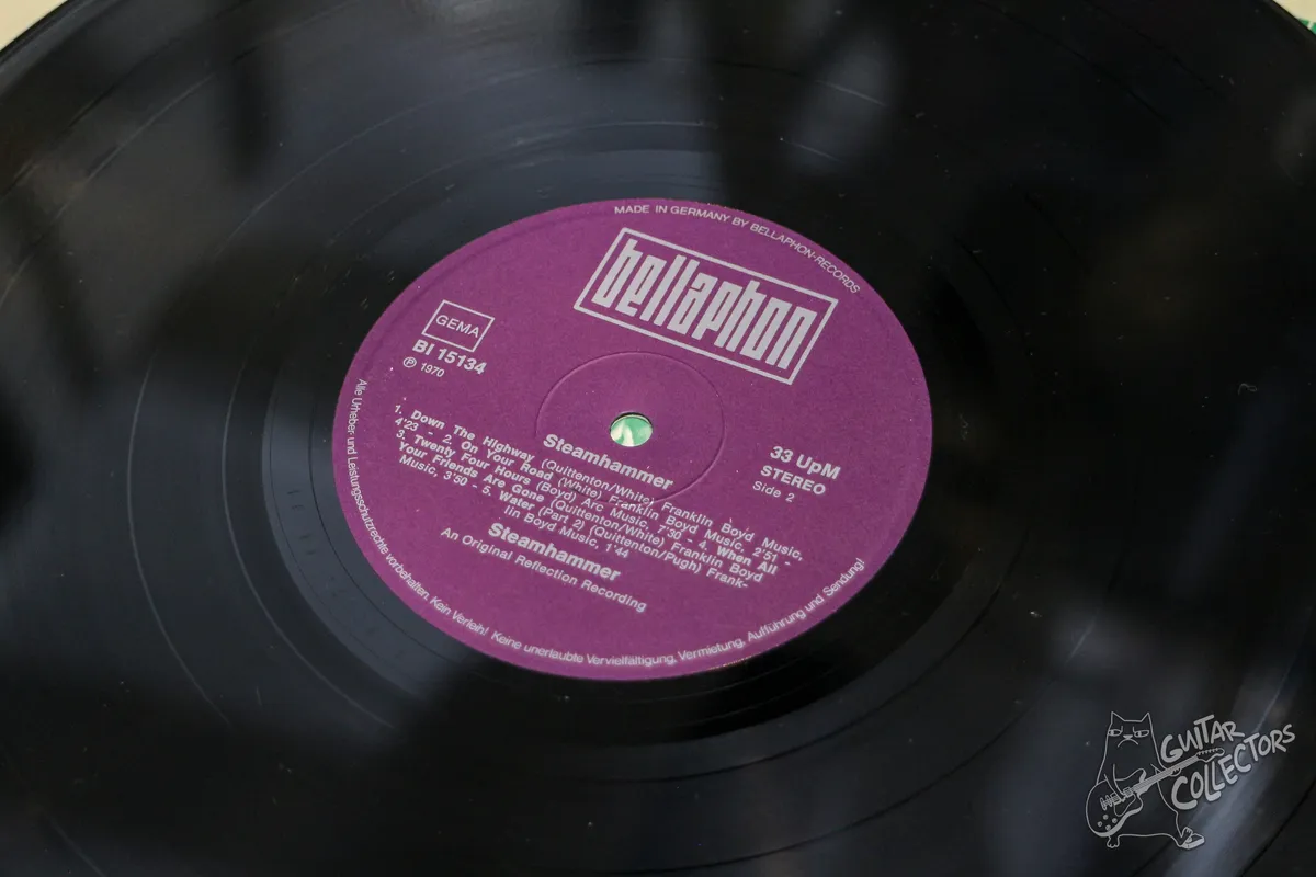 Steamhammer – Steamhammer LP Germany 1970 EX/NM