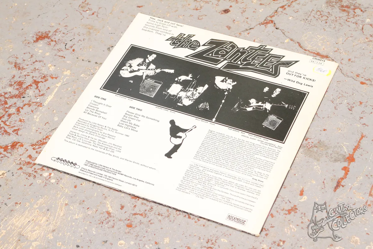 The Zantees – Out For Kicks LP UK 1981 EX/NM