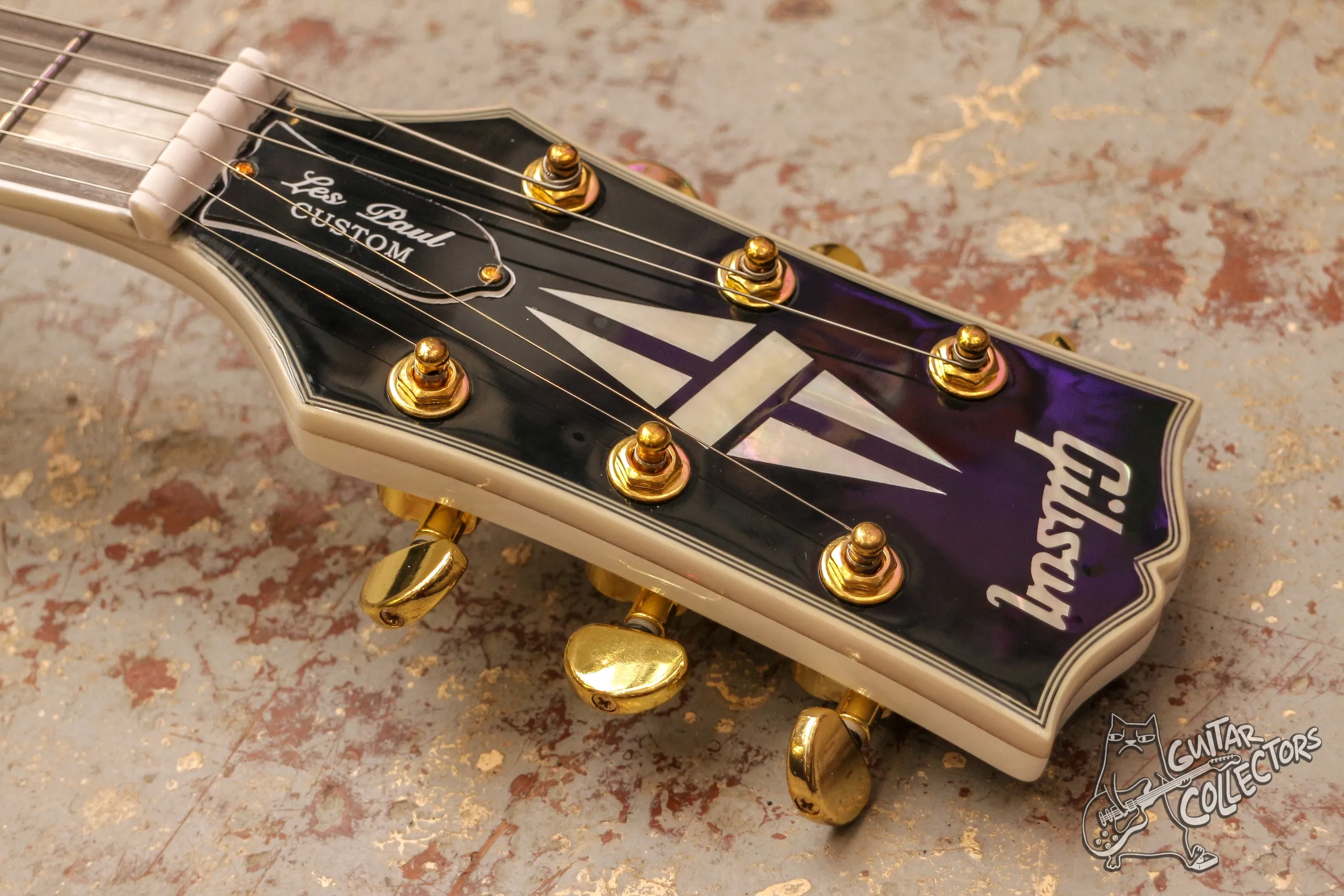 Gibson Les Paul Custom HHH Alpine White Copy