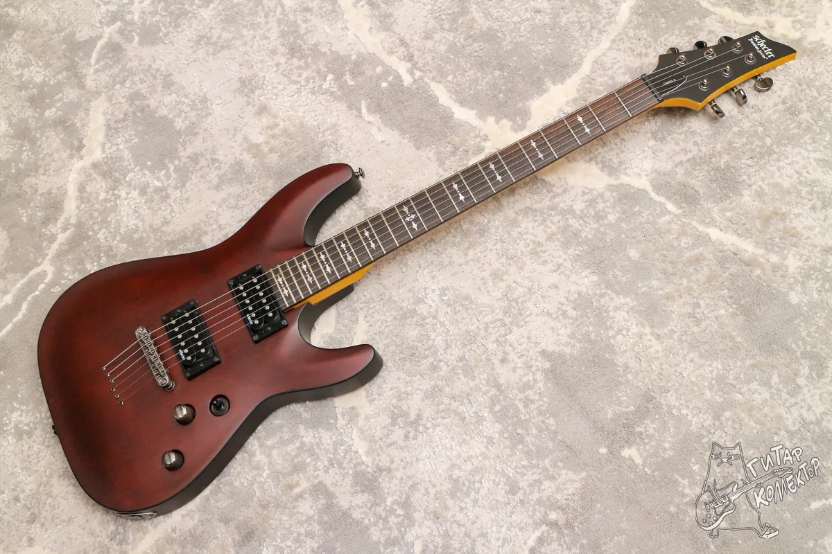 Schecter Diamond Series Omen 6 Walnut Satin
