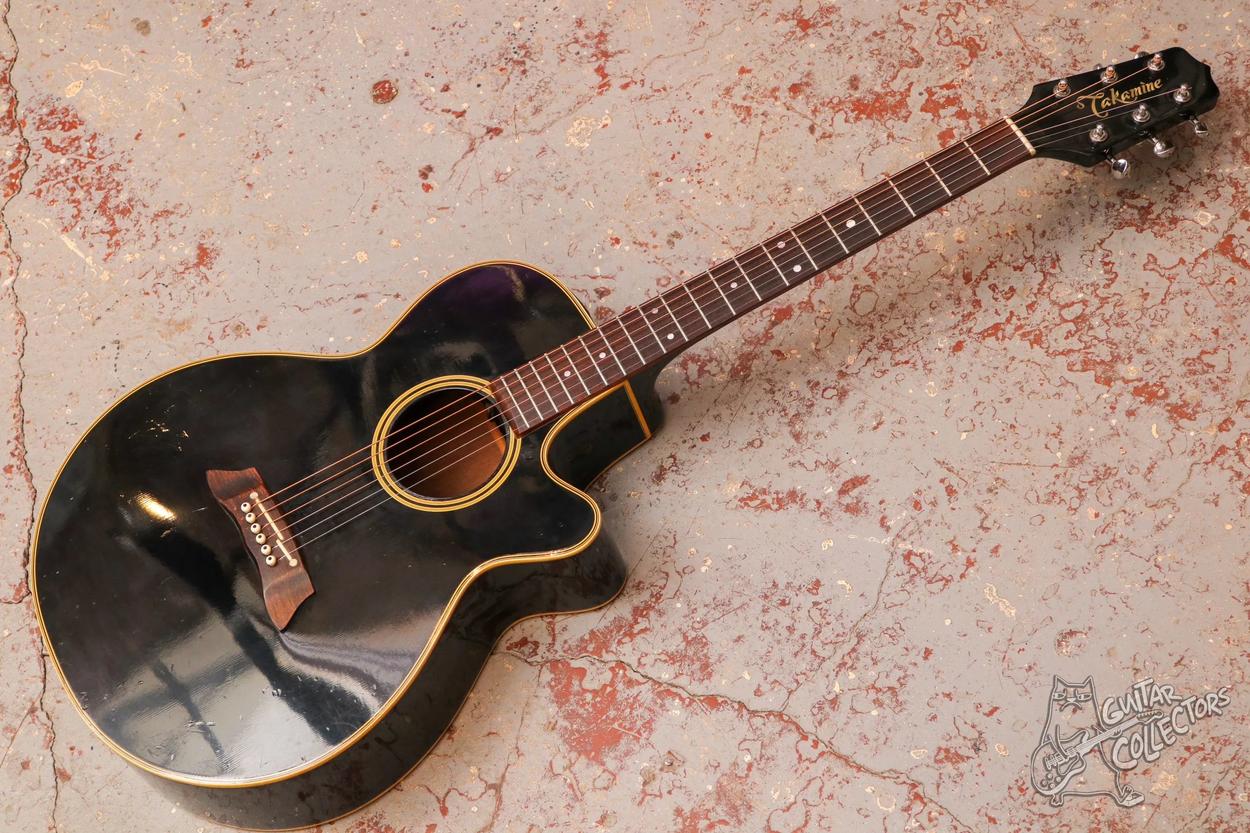 Takamine PT-106 BK Dreadnought Acoustic