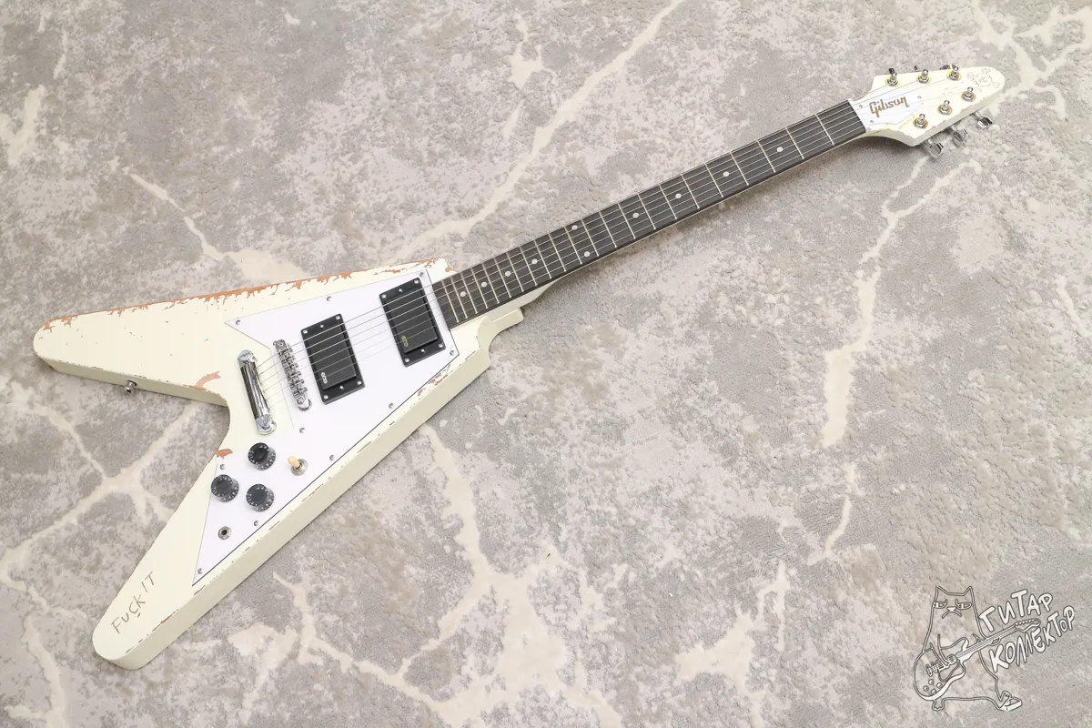 Gibson James Hetfield's Electra Flying V Copy