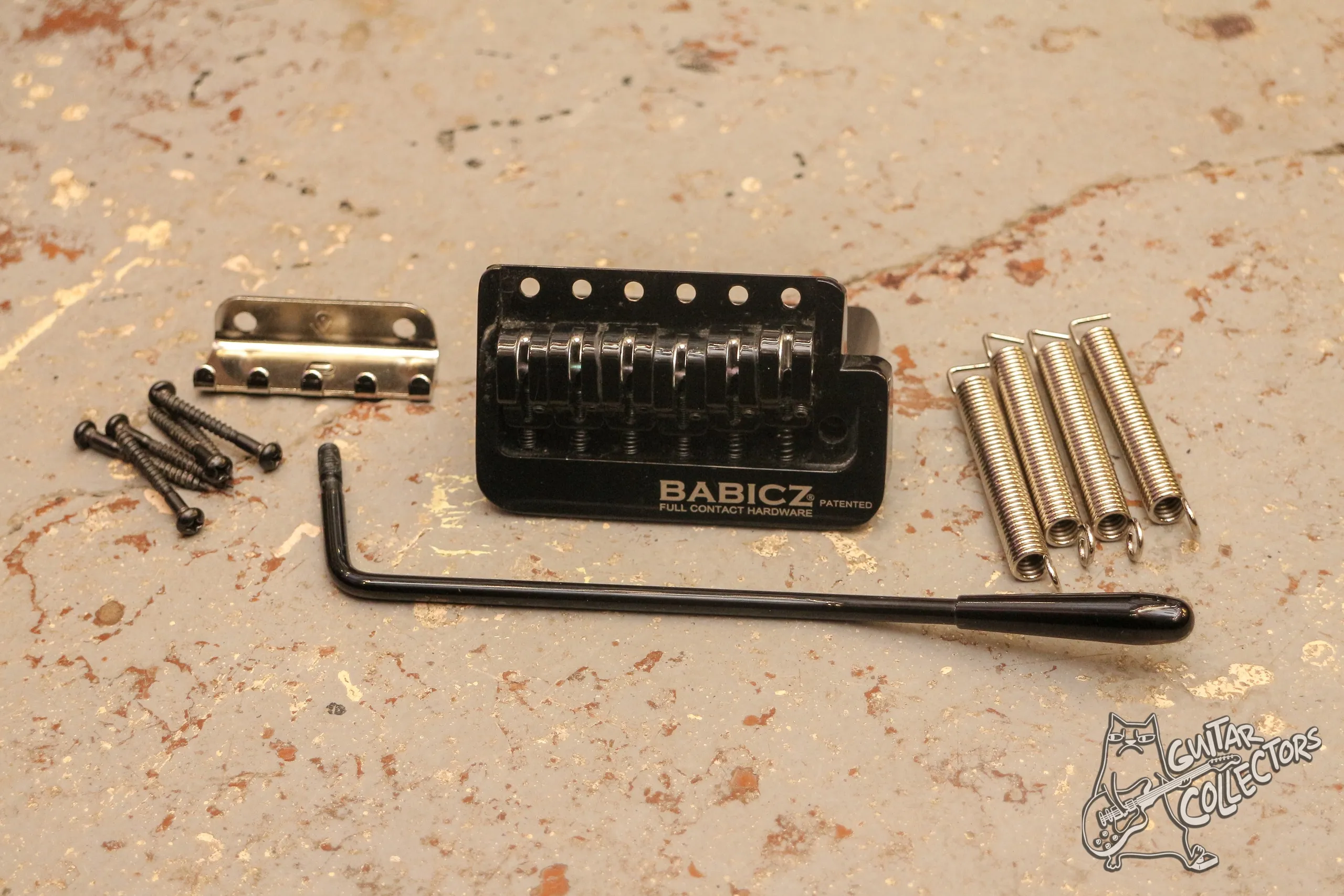 Babicz FCH Strat Tremolo Bridge (6-point) Black