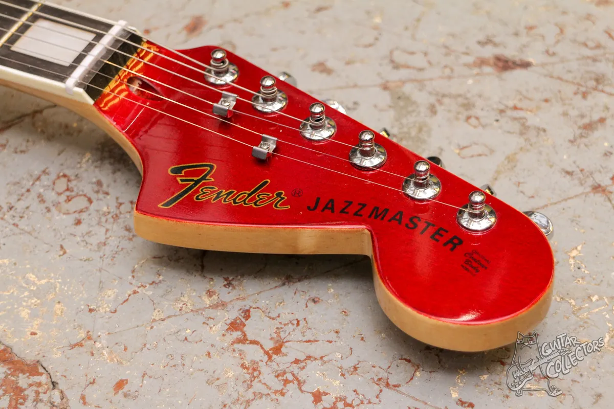 Fender Jazzmaster 70s Red Copy