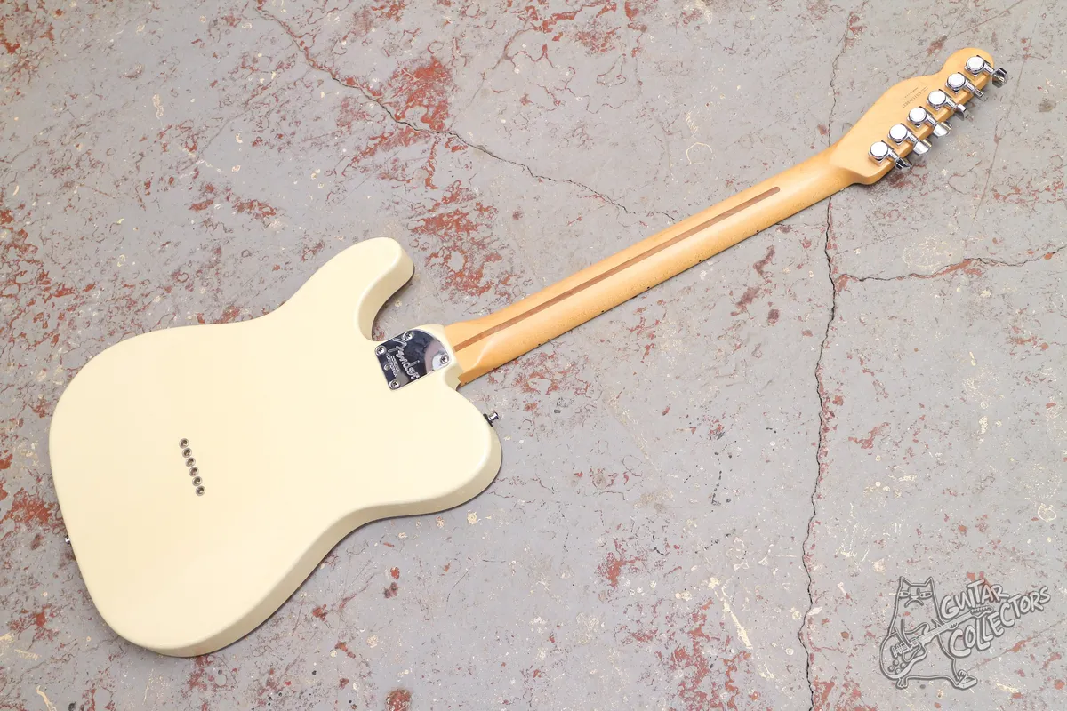 Fender American Deluxe Thinline Telecaster Olympic White