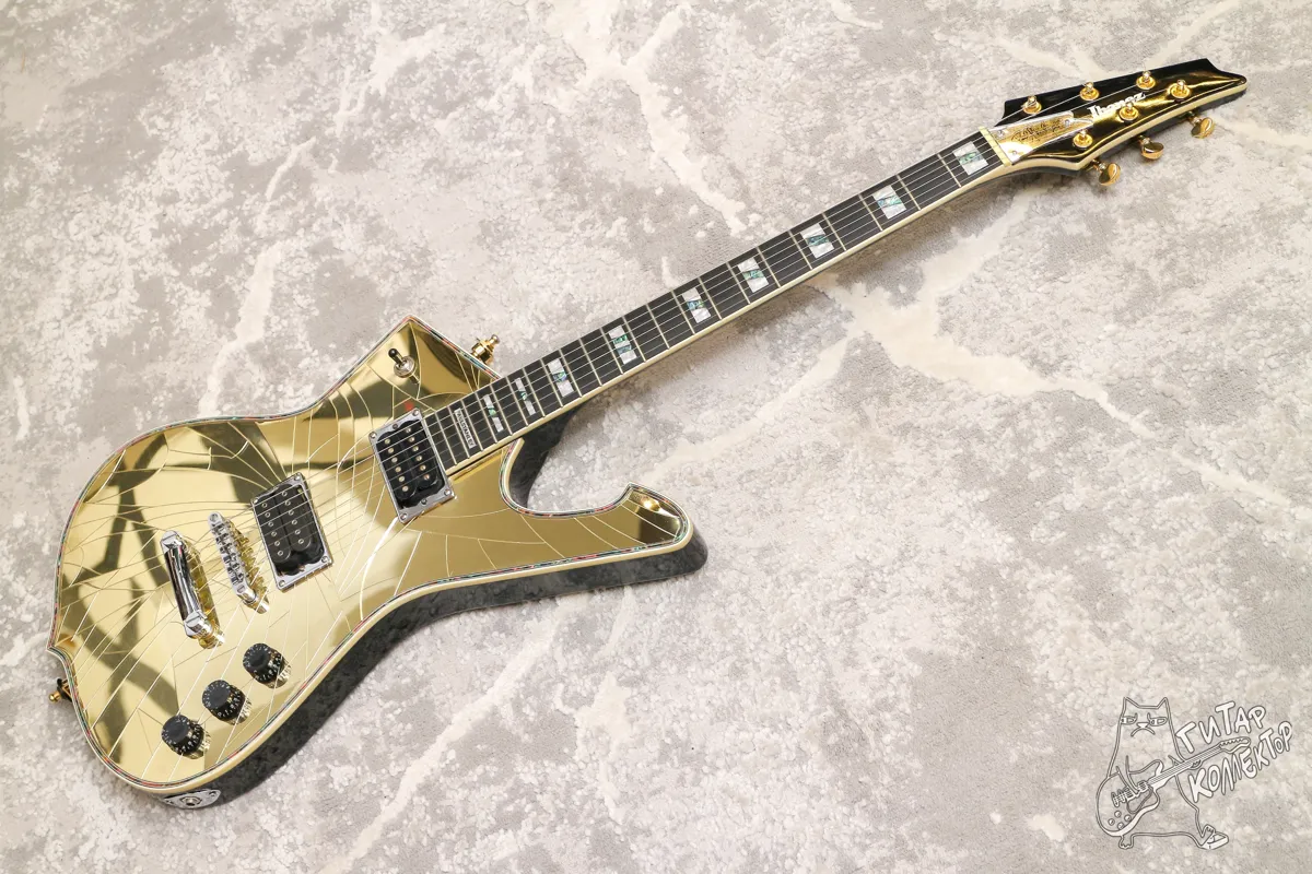 Ibanez Iceman Cracked Mirror Paul Stanley Copy