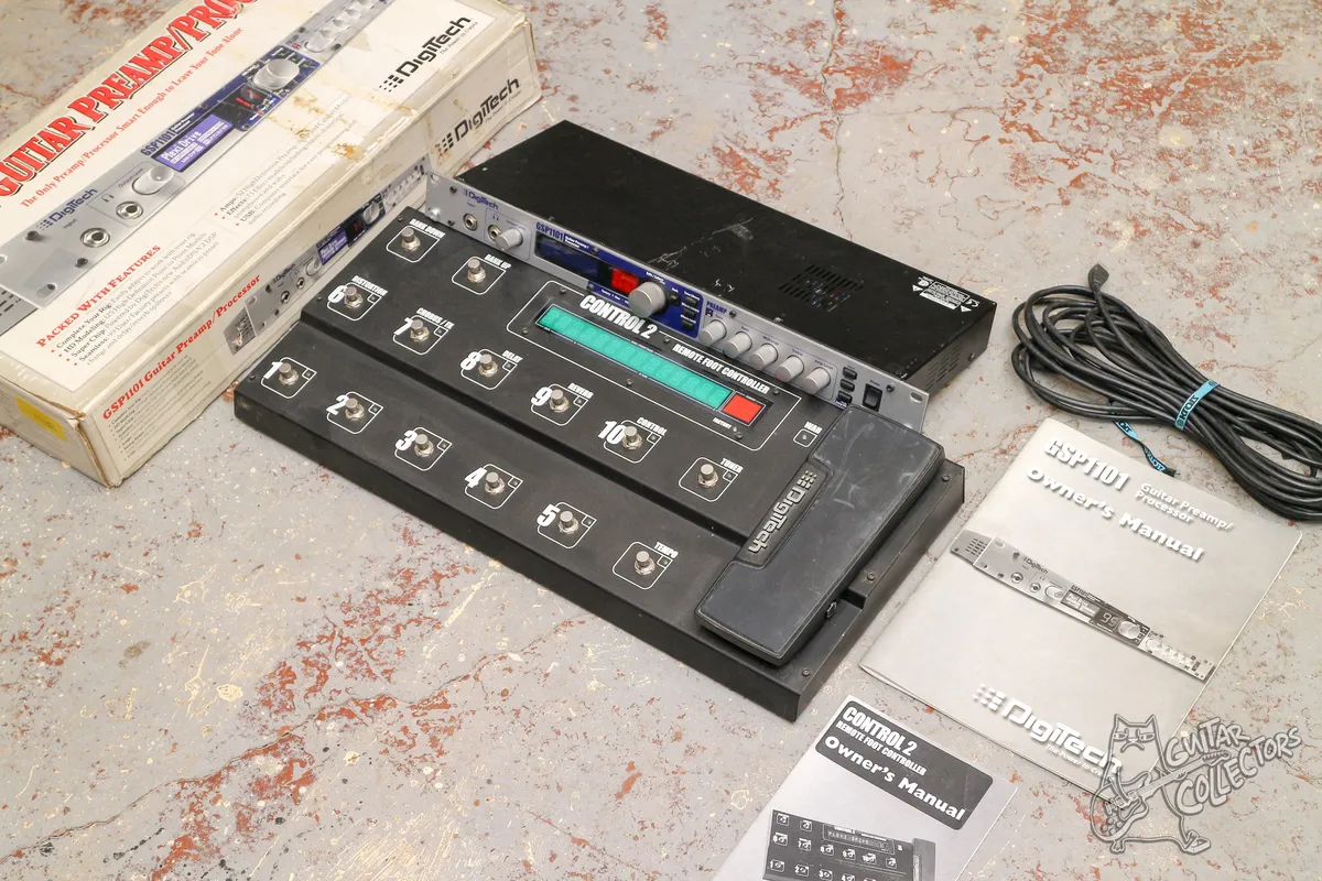 DigiTech GSP 1101 Guitar Rack Preamp USA + Control 2