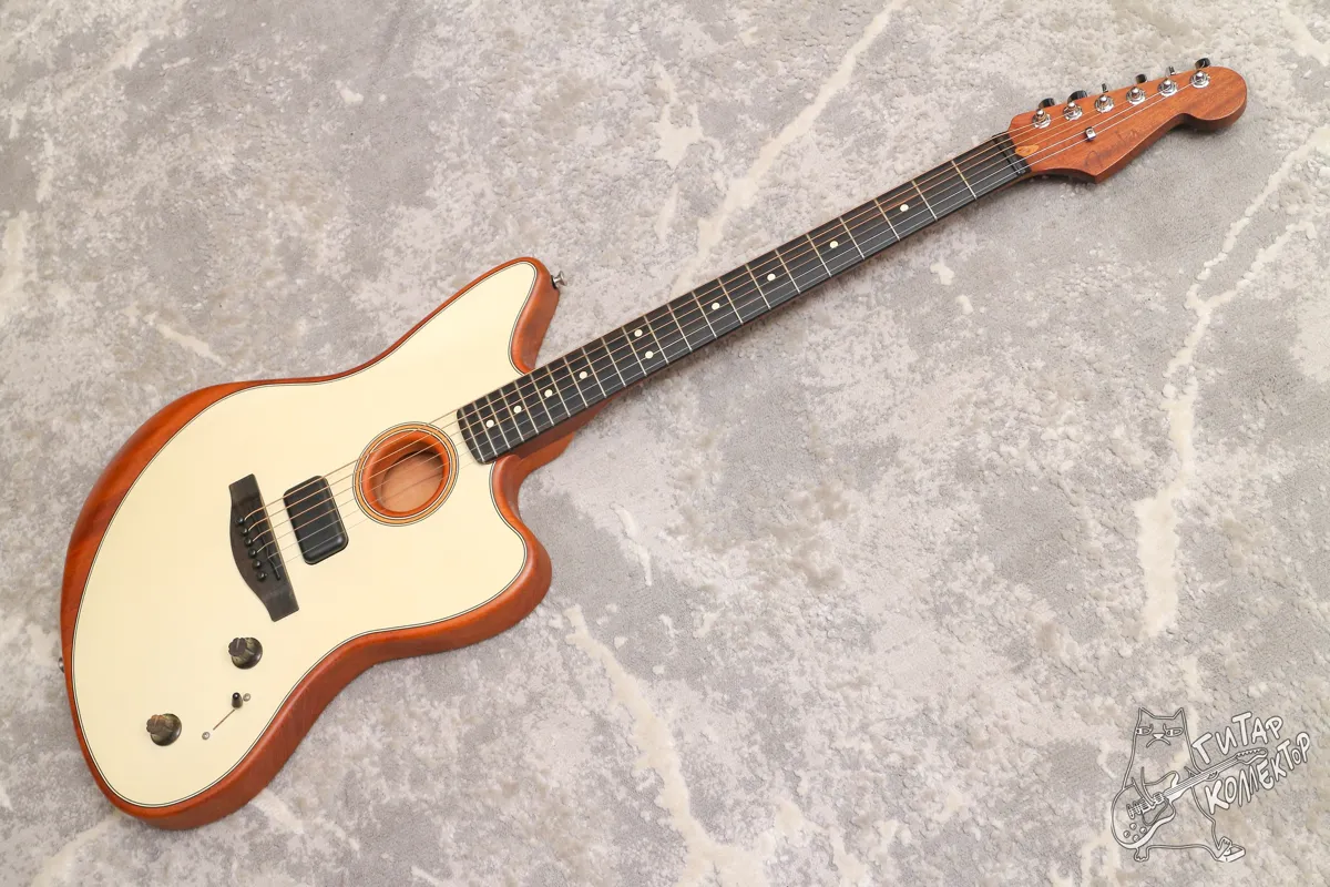 Fender American Acoustasonic Jazzmaster Arctic White