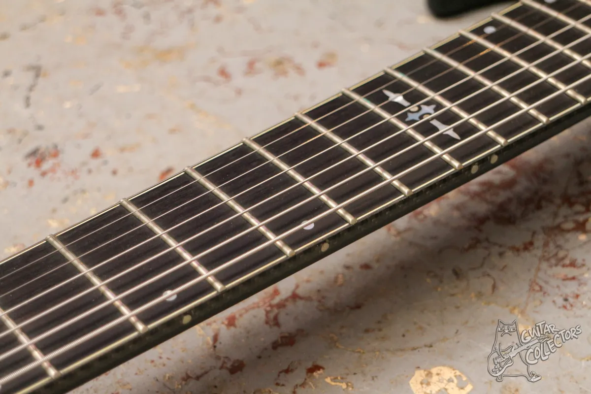 Schecter Hellraiser Hybrid C-7 Trans Black Burst