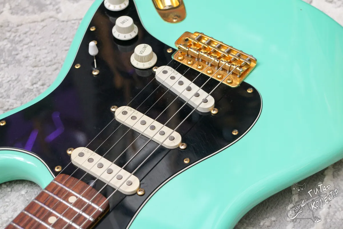 Warmoth Stratocaster Surf Green