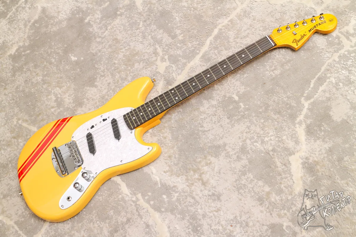 Fender Mustang Competition Yellow Copy