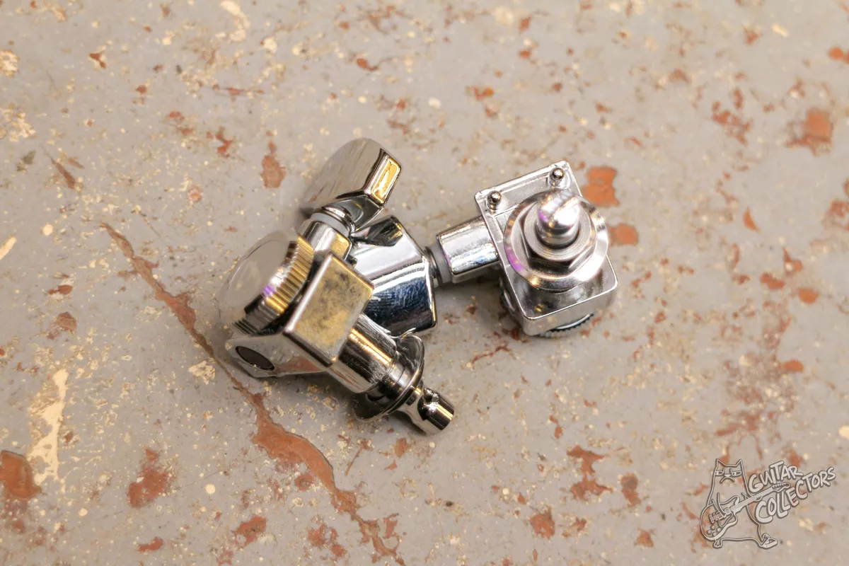 Fender Колки Локовые 6 в ряд Хром