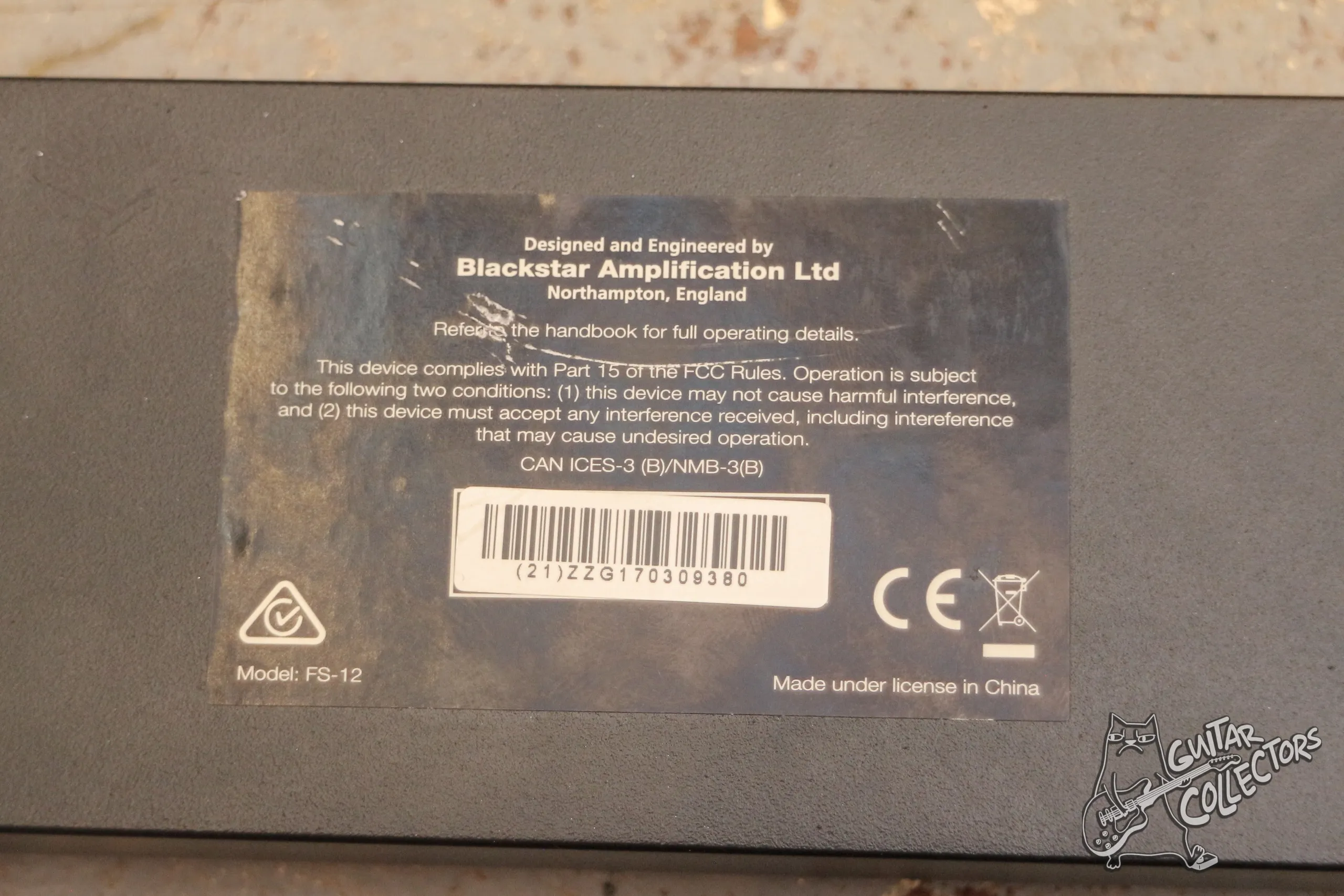 Blackstar FS 12 ID Core Foot Controller