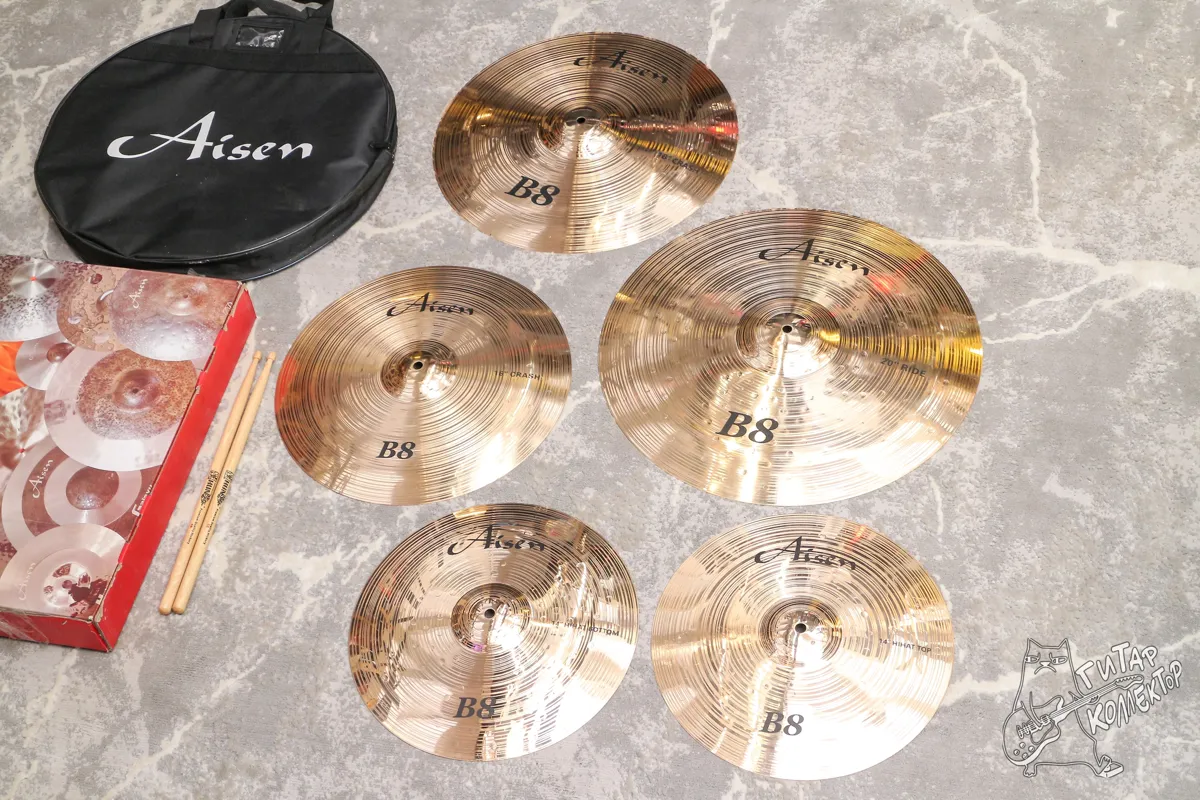 Aisen B 8 Cymbal Pack 5 pcs Набор Тарелок