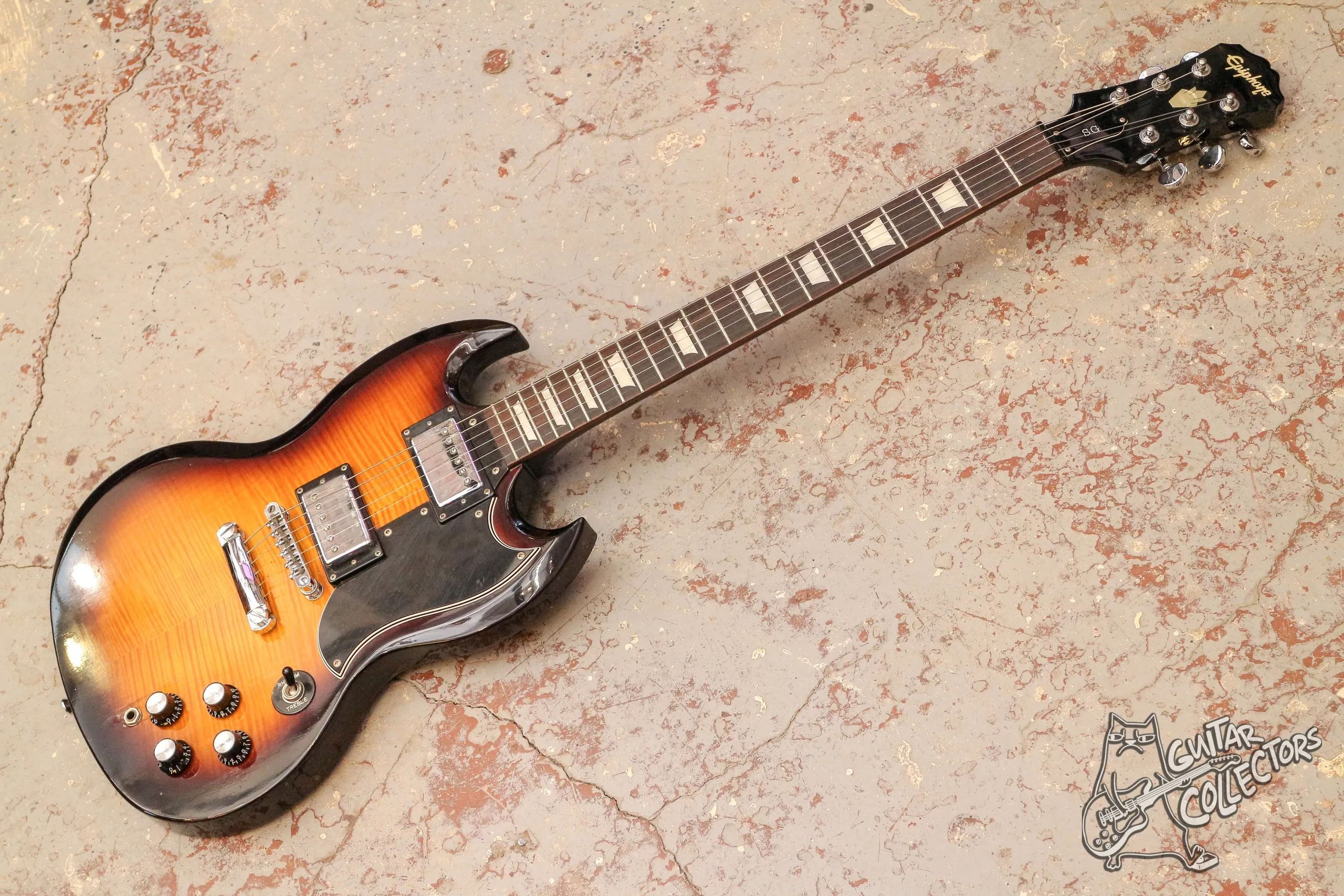 Epiphone SG G-400 Deluxe Flametop