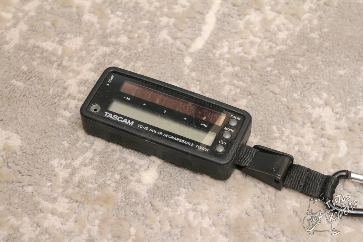 Tascam TC 1S Solar Rechargeable Tuner